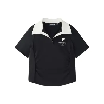 FILA FUSION FUSIONEERFUSION LIFE Polo Shirt Women's Jet Black BK