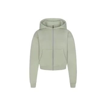Skims Waffle Hoodie Mineral