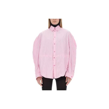 Balenciaga Striped Cotton Shirt