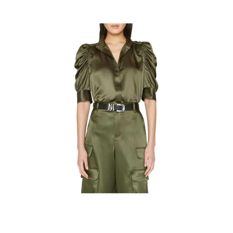 FRAME Shirts Women's Green-0