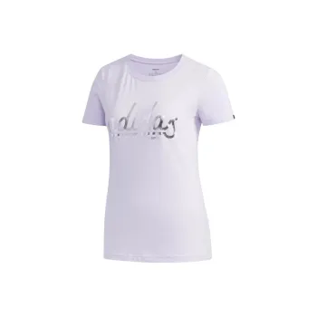 Adidas T Shirt Women's Purple/Silver Metal