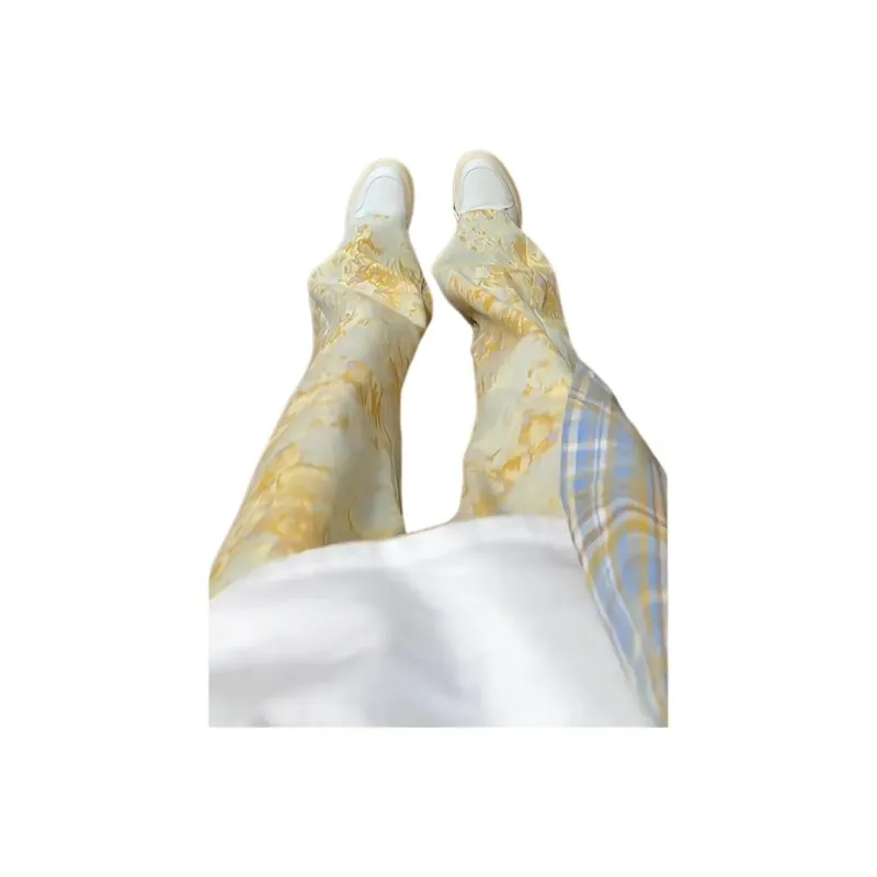 Weles Jeans Unisex Yellow-1