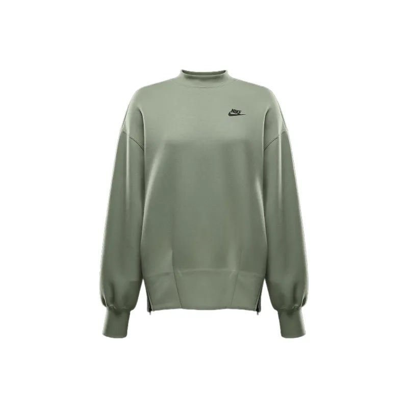 Nike Sportswear Tech Fleece Women's Oversized Crew Neck Sweatshirt-0