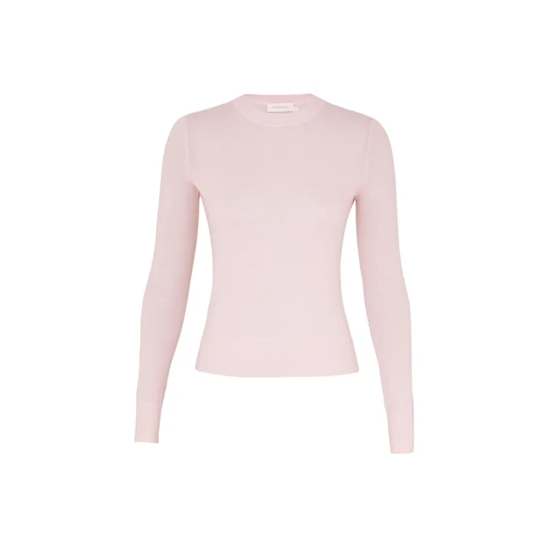 Zimmermann SS25 Cashmere Sweater Women's Pink-0