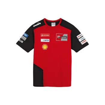 DUCATI GP Team Replica 25 T Shirt Unisex Red Black