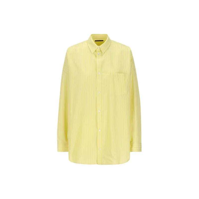 Balenciaga Striped Long Sleeved Shirt-0