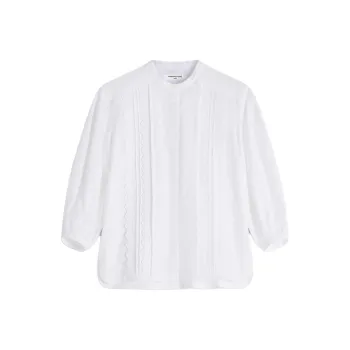 Maison Kitsune Embroidered Shirt