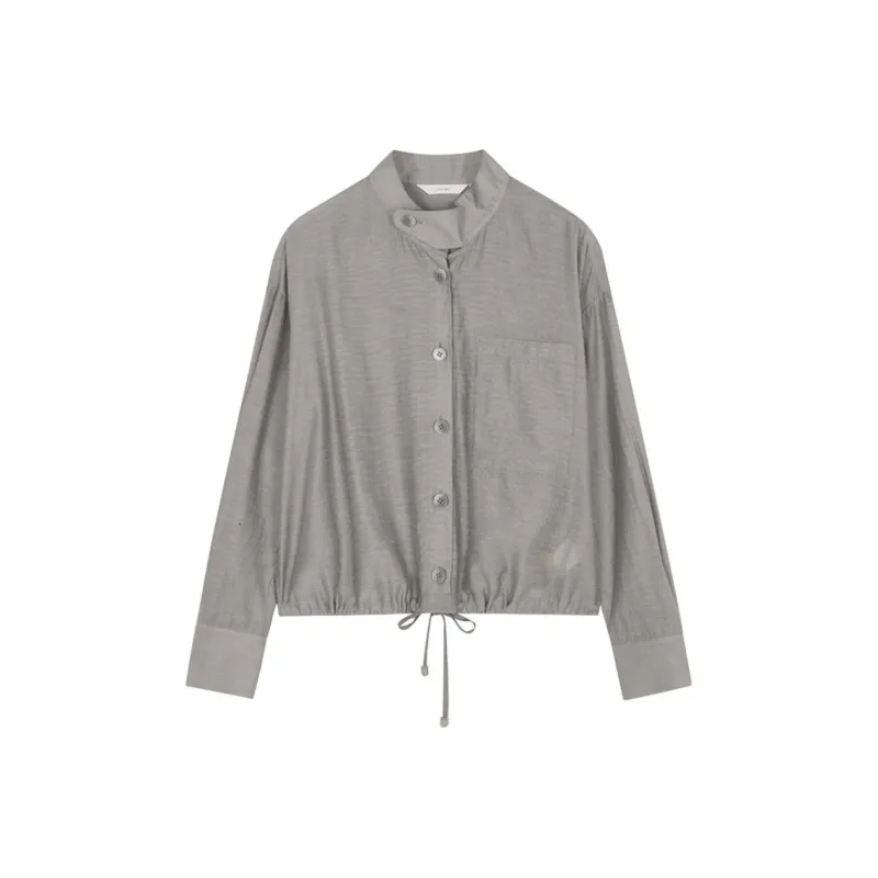 IHIMI Jackets & Coats Women's Light Gray-0