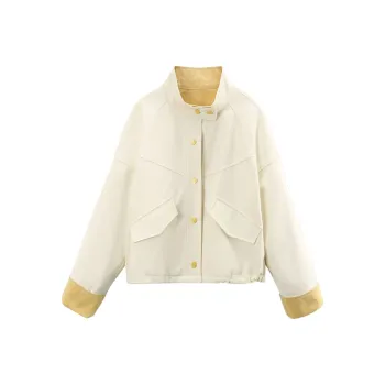 A Paradise For Awakening Jackets Coats Women's Beige