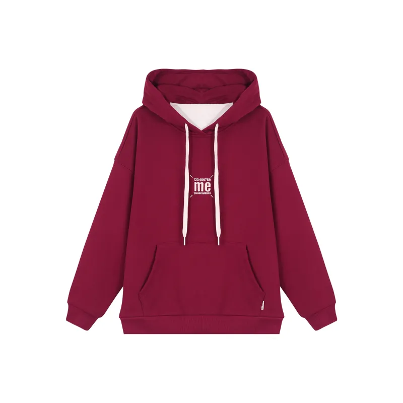 RUMMANDY Sweatshirt Unisex Burgundy-0