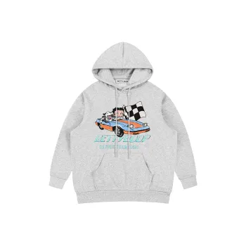 BETTY BOOP Sweatshirt Women's Heather Gray