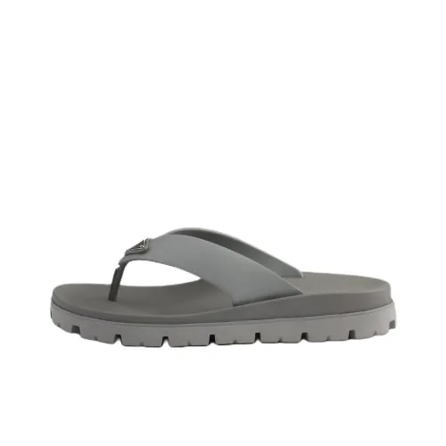 PRADA Flip Flops 2.5cm Men's Gray
