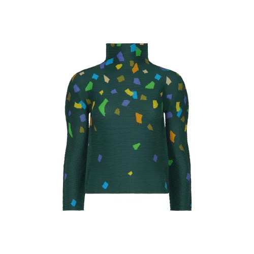 ISSEY MIYAKE FW24 Knitwear Women's Green Bottles