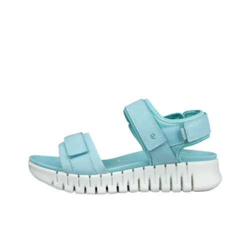 Ecco Gruuv Beach Sandals Women's Blue