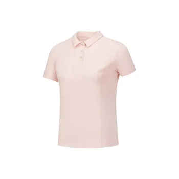 Skechers GODRI Polo Shirt Women's Cloud Pink
