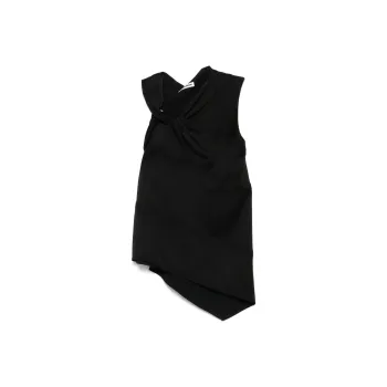 JIL SANDER Sleeveless Knot Detailed Top