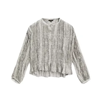 Massimo Dutti Shirt Women's Gray