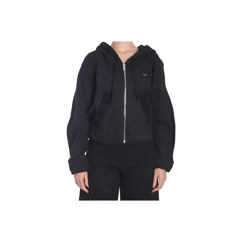 Moncler X Willow Smith Zip Up Eyelet Hoodie-0