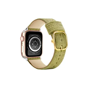 ZHENGGUANG Watch Band Apple Compatibility Corduroy Material