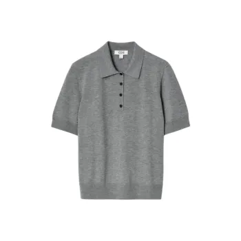 COS Polo Shirts Women's Gray