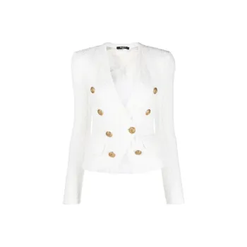 BALMAIN Jackets Women's White