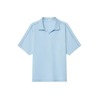 NAUTICA Polo Shirt Women's High Altitude Blue
