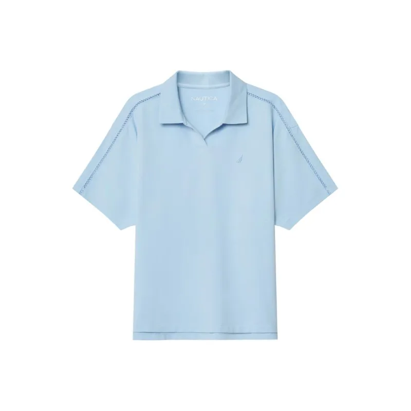NAUTICA Polo Shirt Women's High Altitude Blue-0