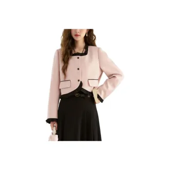 MISHOW Jackets & Coats Women's Peach Pink