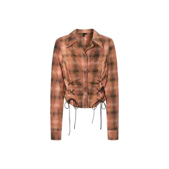 I'M ONE Shirt Women's Brown Orange
