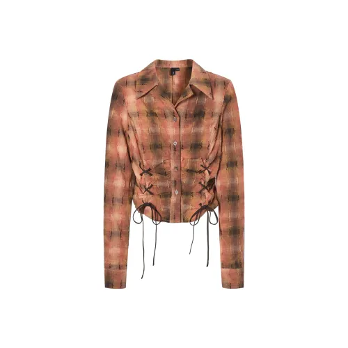 I'M ONE Shirt Women's Brown Orange