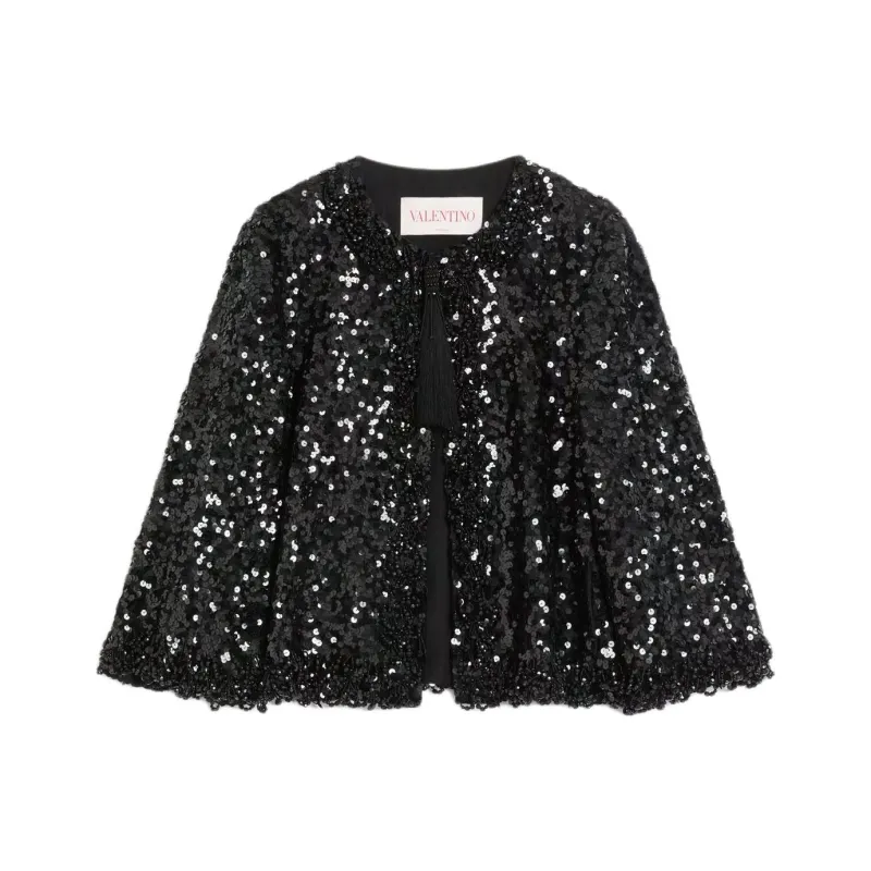 Valentino Embroidered Blazer-0