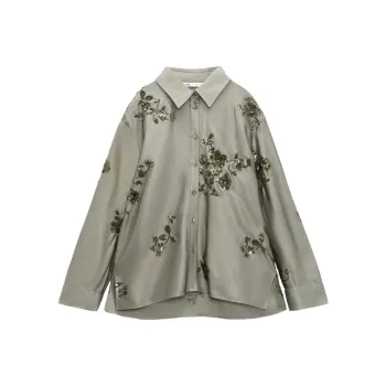 ZARA Shirts Women's Sage Green