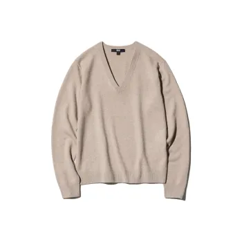 UNIQLO Cashmere Sweater Women's Beige