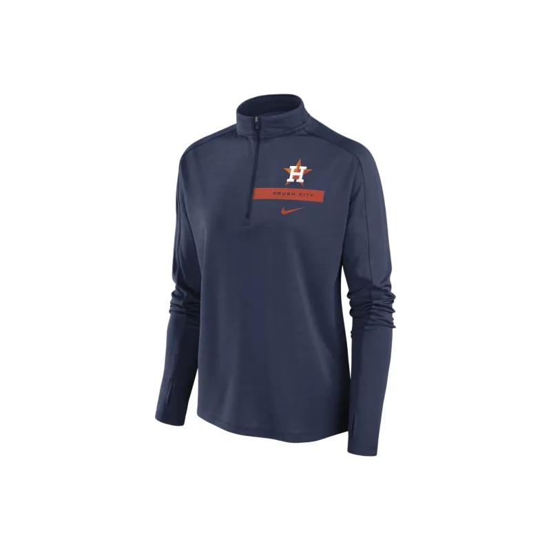 Nike Dri-FIT Primetime Local Touch MLB Houston Astros Jackets Coats Women's Marine Blue-0