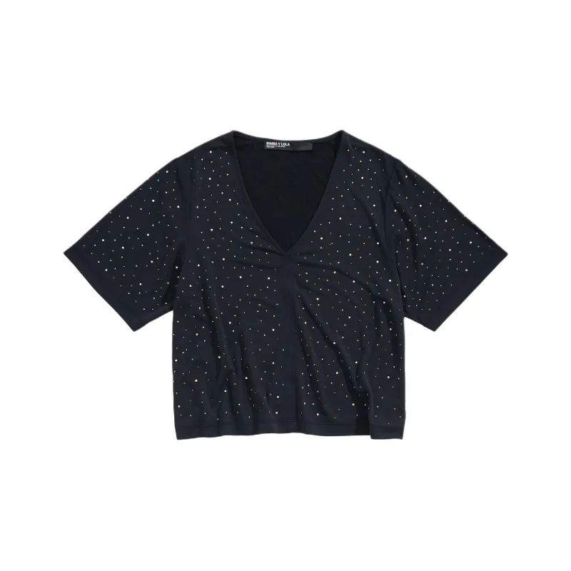 Bimba Y Lola Boxy Stones T shirt-0