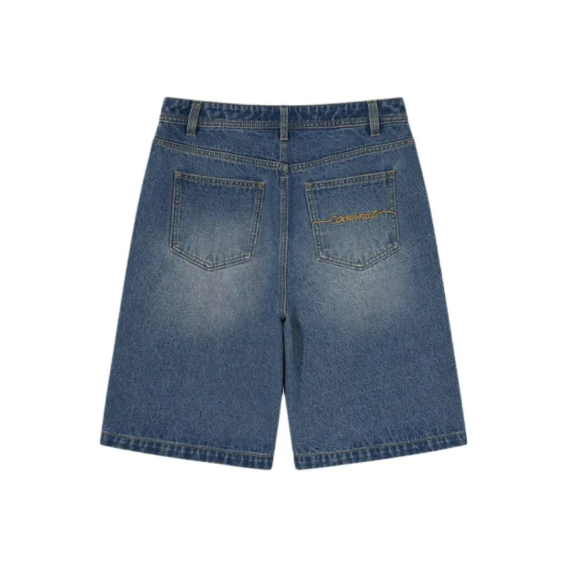 COVERNAT SS25 Denim Shorts Women's Blue-1