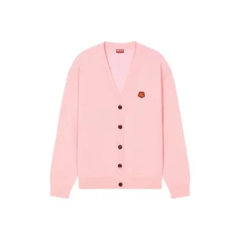 KENZO Boke Flower Embroidered Buttoned Cardigan