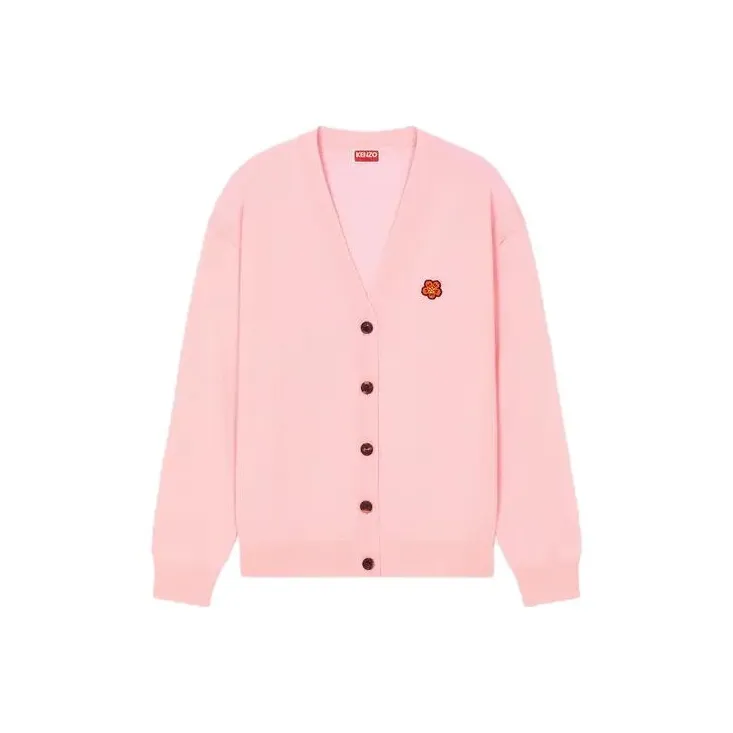 KENZO Boke Flower Embroidered Buttoned Cardigan-0