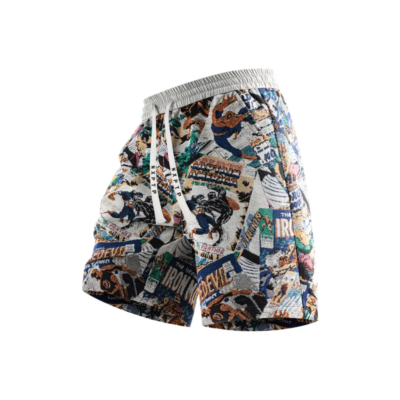 NXPTP Casual Shorts Unisex NX030 Cartoon-0