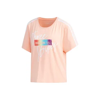 Adidas Neo T Shirt Women's Glossy Pink