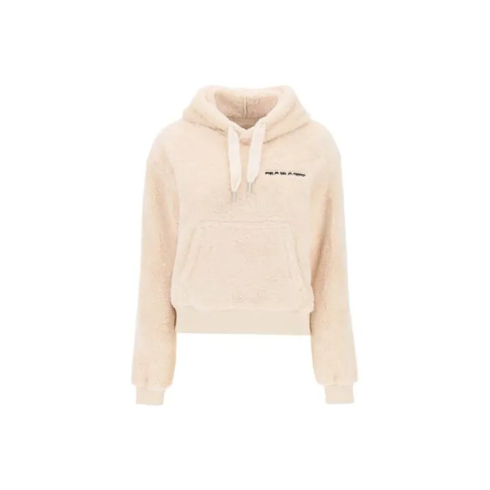 Marant ÉTOILE Maeva Logo embroidered Fleece Hoodie-0