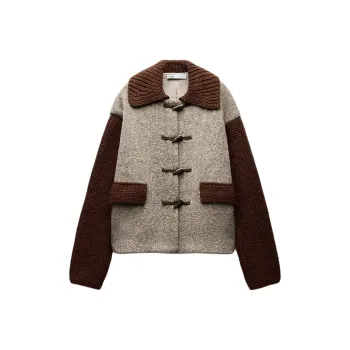 ZARA Jackets Coats Women's Brown