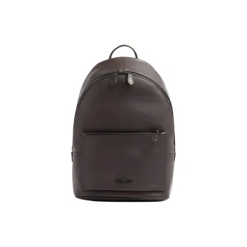 COACH Metropolitan Leather Backpack Tubas Women's Dark Coffee