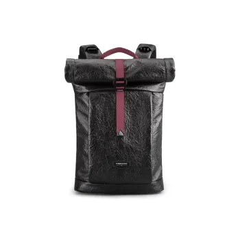 KINGSONS Polyester Backpack Unisex Black