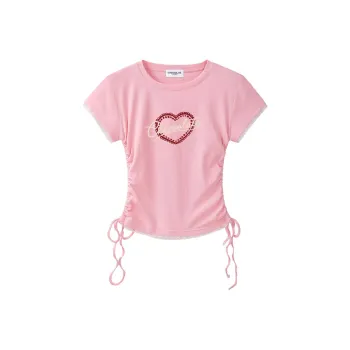  CHOCOOLATE Regular T Shirt Women's Light Pink