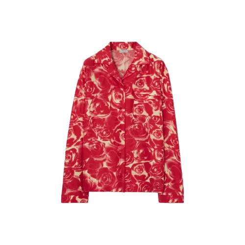 Burberry Shirt Women's Mailbox Red