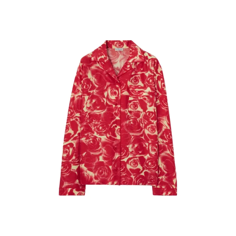 Burberry Shirt Women's Mailbox Red-0