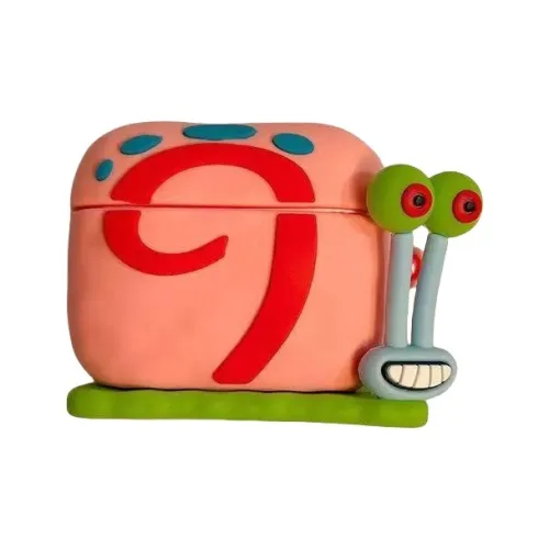Beams Compatibility Airpods4/3/Pro/Pro2 Silicone Ins Cartoon Individual Little Snail Headphone Cases