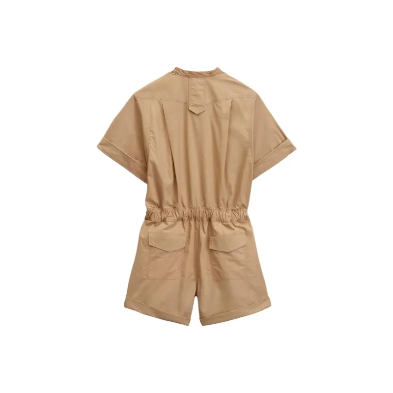 ZARA Jumpsuits Women's Beige-1