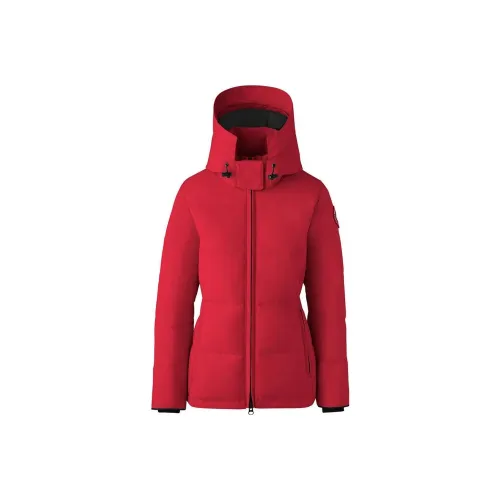 Canada Goose Chelsea Series Down Jackets Women's Red